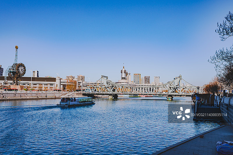 天津印象-57-解放桥4图片素材