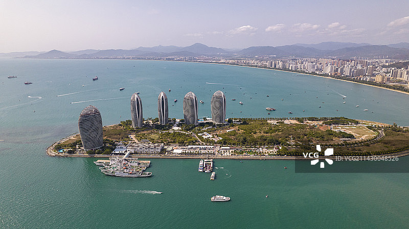 三亚凤凰岛图片素材