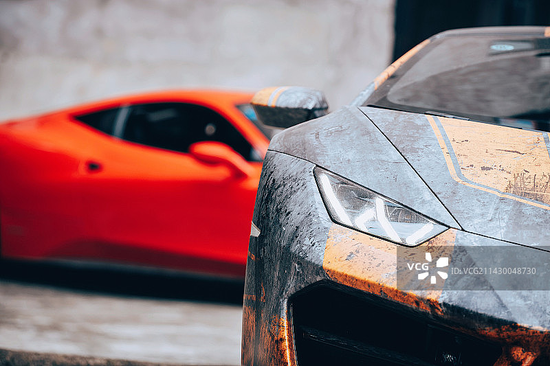 车辆特写镜头图片素材