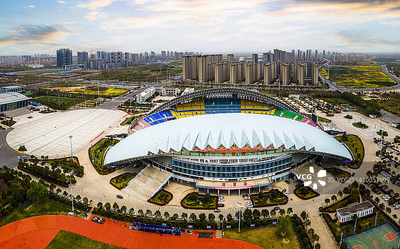 周口市体育中心图片素材