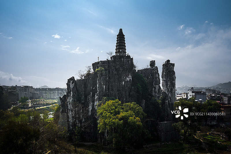 桂林塔山图片素材