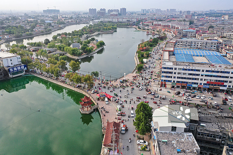 卫辉人民路西门桥图片素材