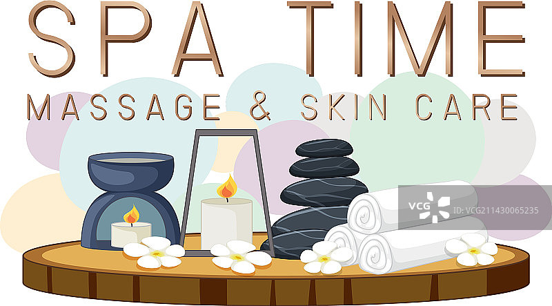 豪华水疗海报模板设计图片素材