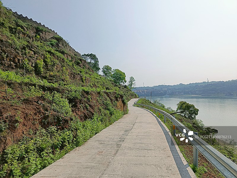 泸州神臂城沿江公路图片素材