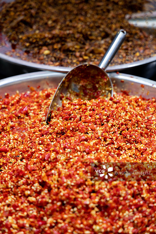 湖南红剁椒，剁椒酱图片素材