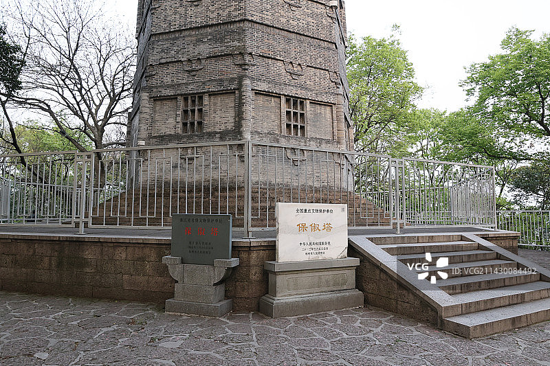 杭州西湖保俶塔风光图片素材