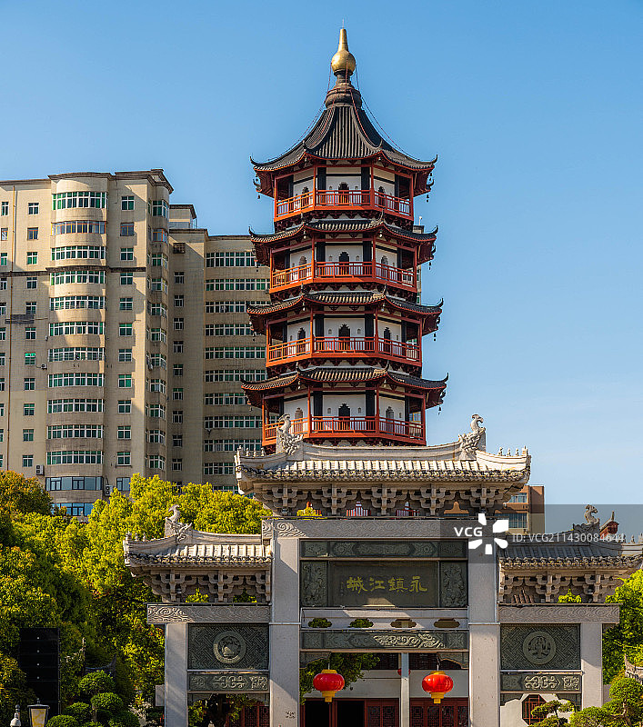 绳金塔图片素材