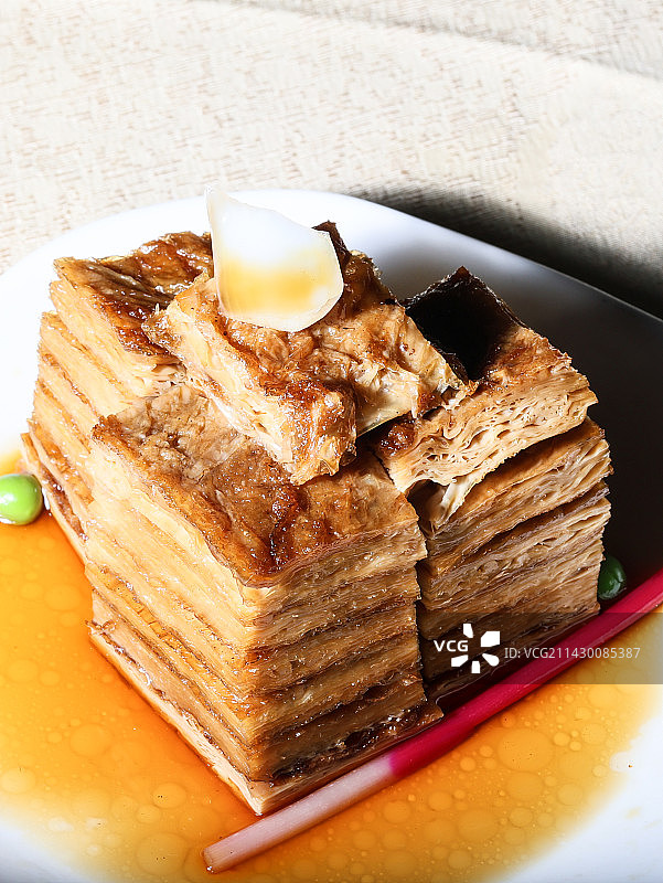 杭州特色美食烧素鹅图片素材