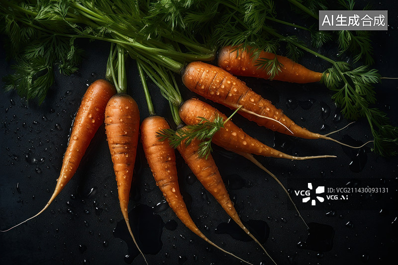【AI数字艺术】胡萝卜图片素材