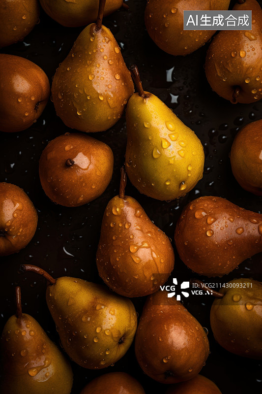 【AI数字艺术】梨子图片素材