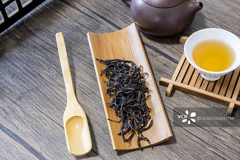 中国乌龙茶潮州凤凰单枞鸭屎香图片素材