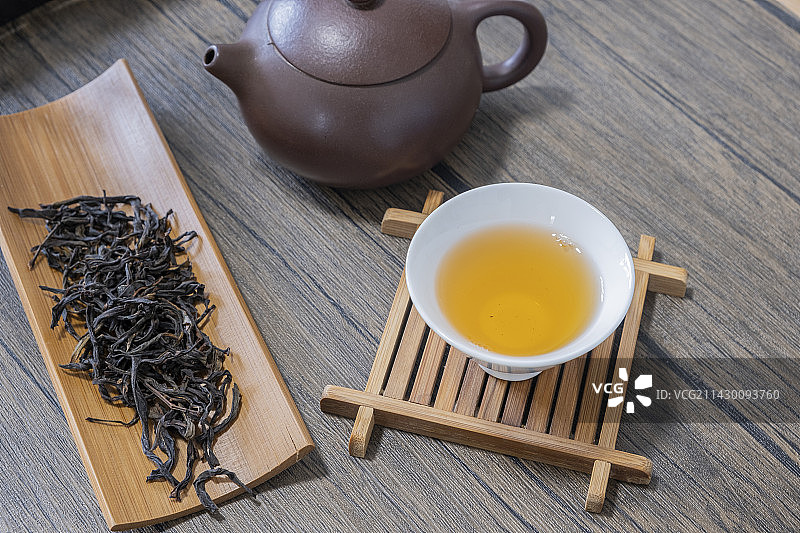 中国乌龙茶潮州凤凰单枞鸭屎香图片素材