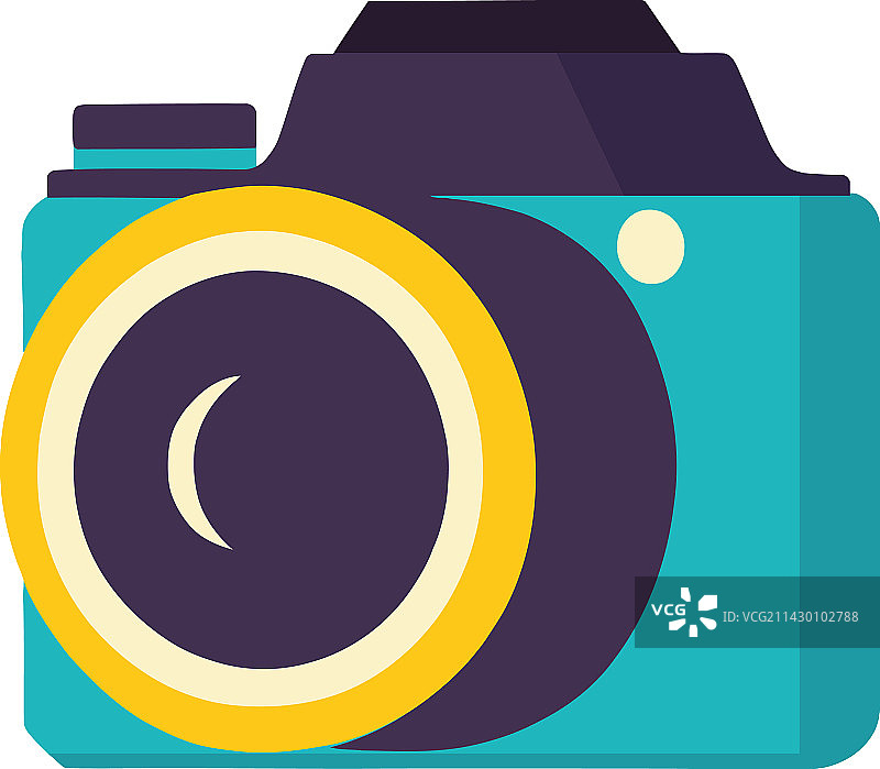 蓝色照相设备图片素材