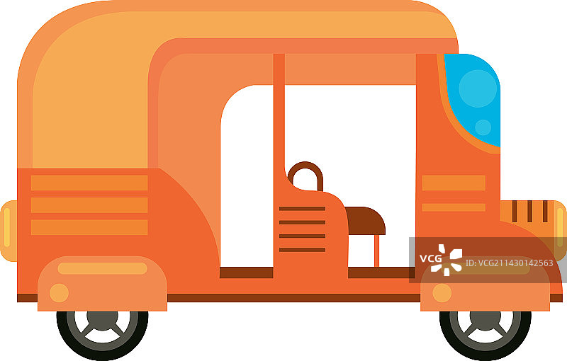 印度嘟嘟车交通工具图片素材