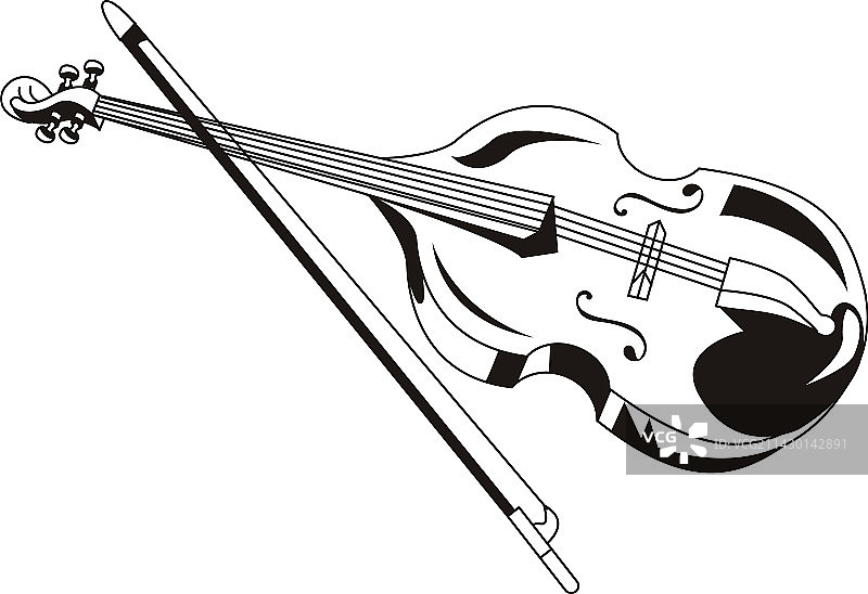 小提琴乐器图片素材