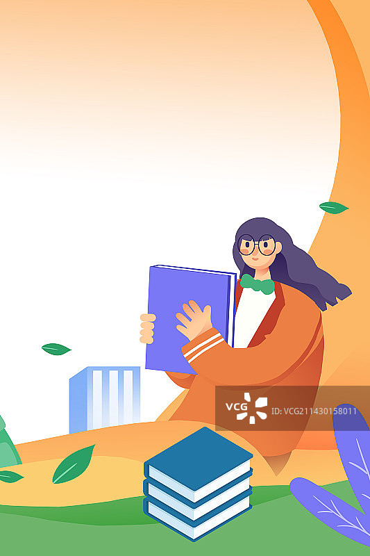 开学季教育学习读书主题图片素材