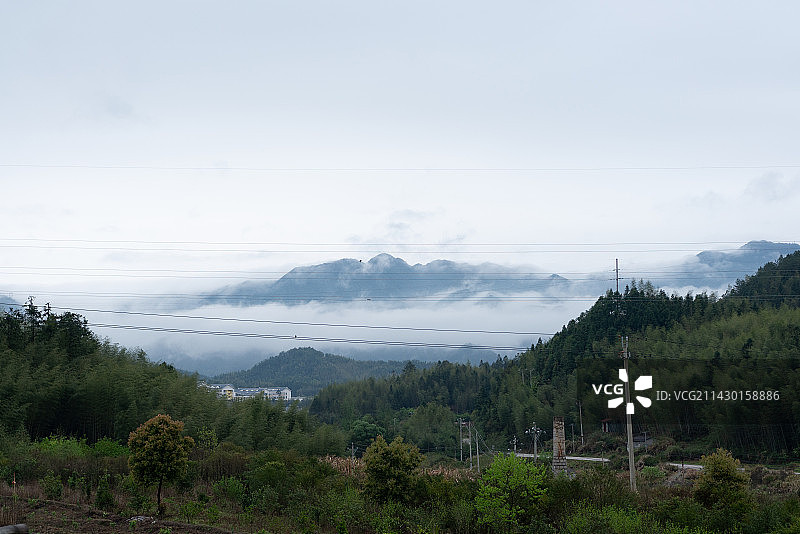 福建省龙岩市上杭县古田镇风光图片素材