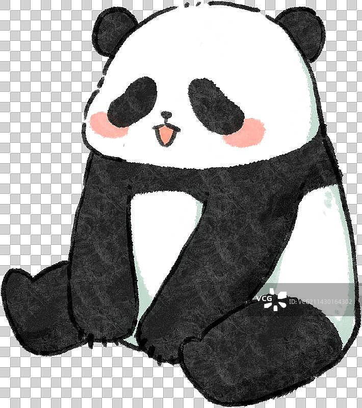 可爱大熊猫图片素材