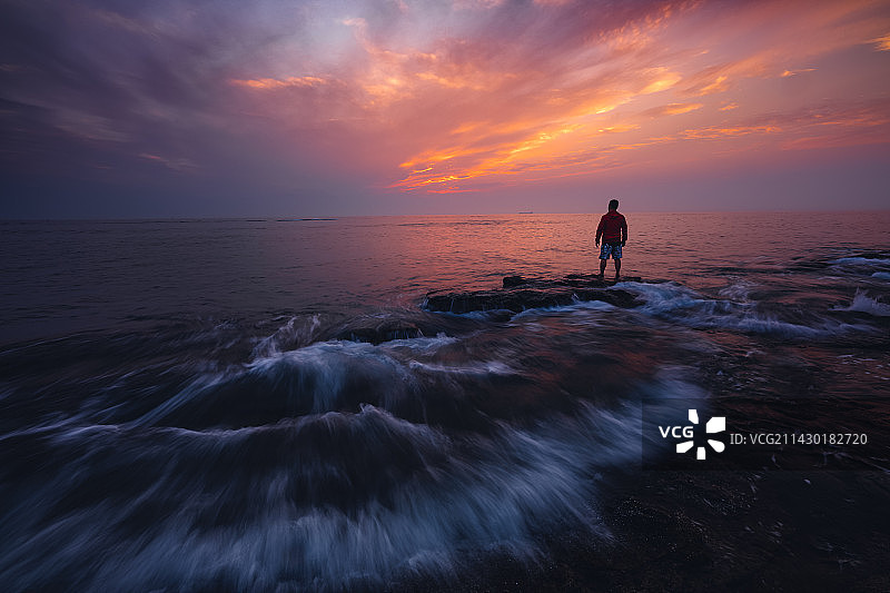 涠洲观海图片素材