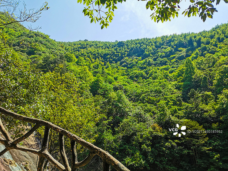 黄山九龙瀑图片素材