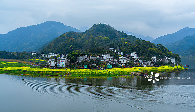 新安江山水画廊图片素材