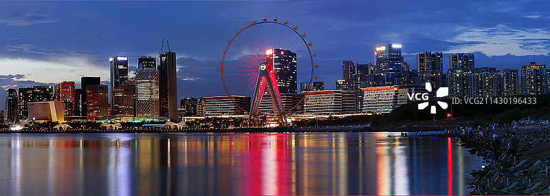 城市建筑夜景风光图片素材