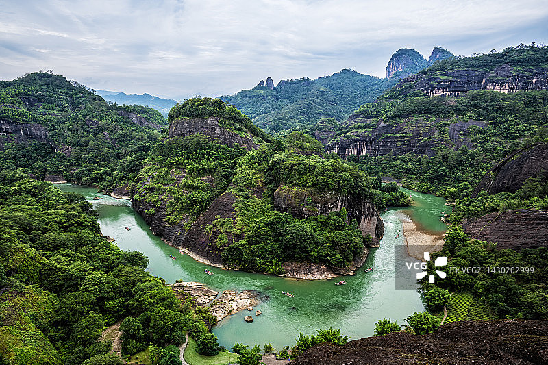 武夷山九曲溪图片素材
