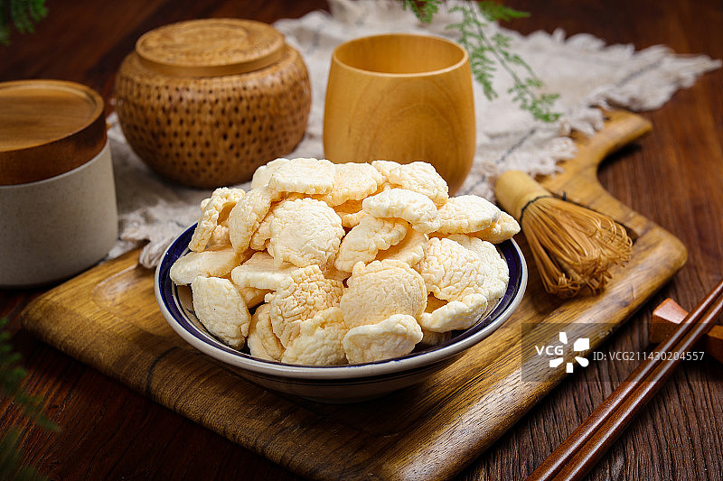 地方特产美食烤年糕片图片素材