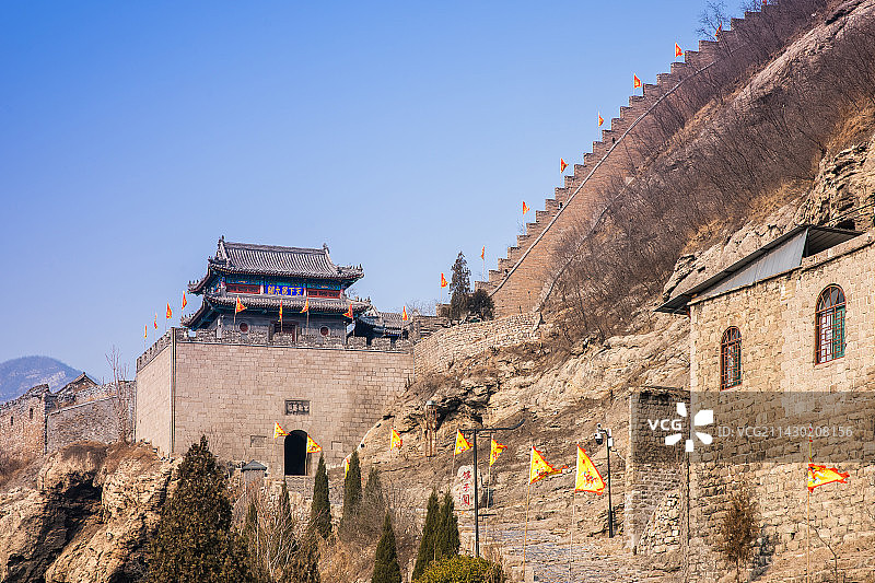 山西省阳泉市平定县娘子关长城图片素材