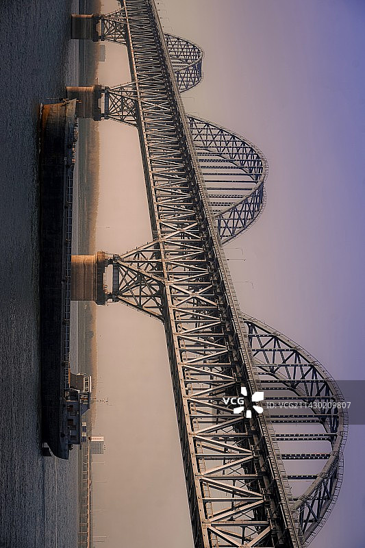 九江长江大桥图片素材