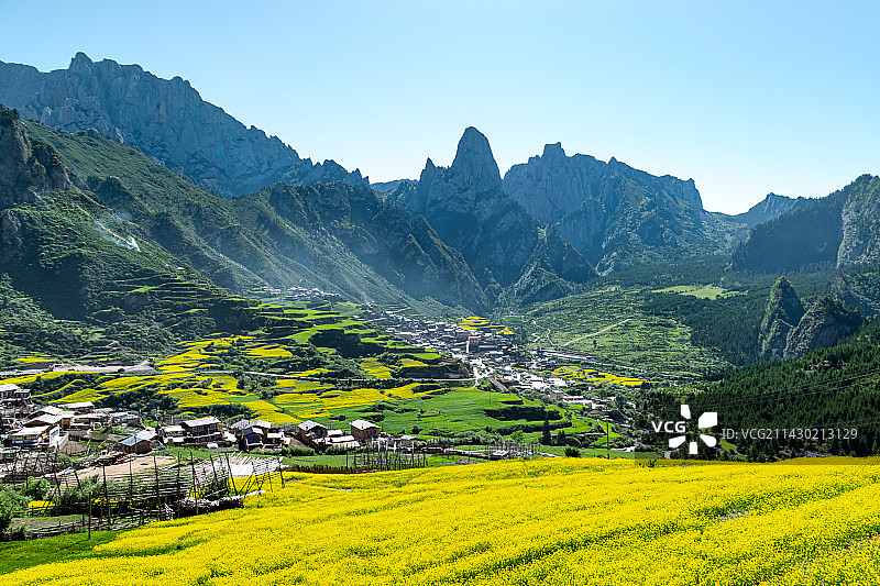 扎尕那图片素材