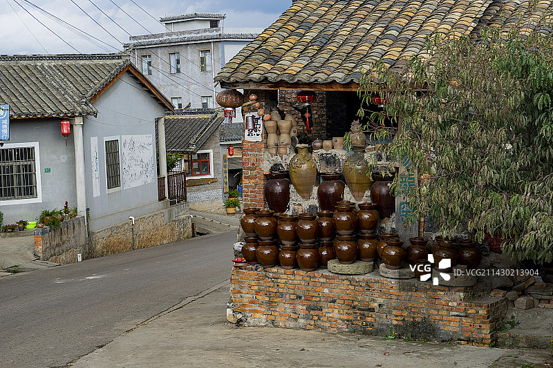 曲靖越州潦浒古镇图片素材