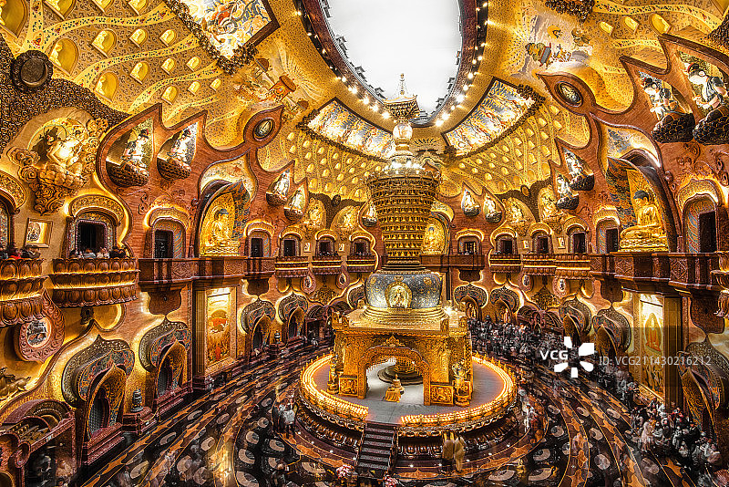 南京牛首山-千佛殿图片素材