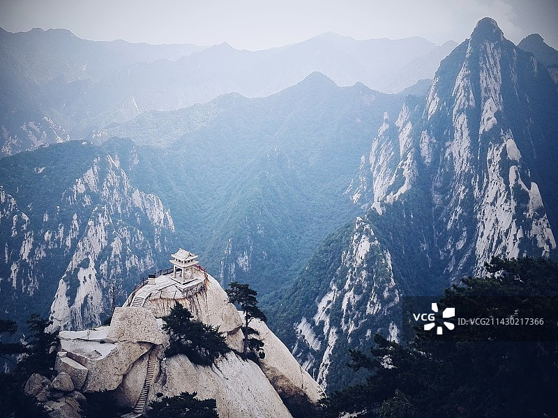 华山景色图片素材