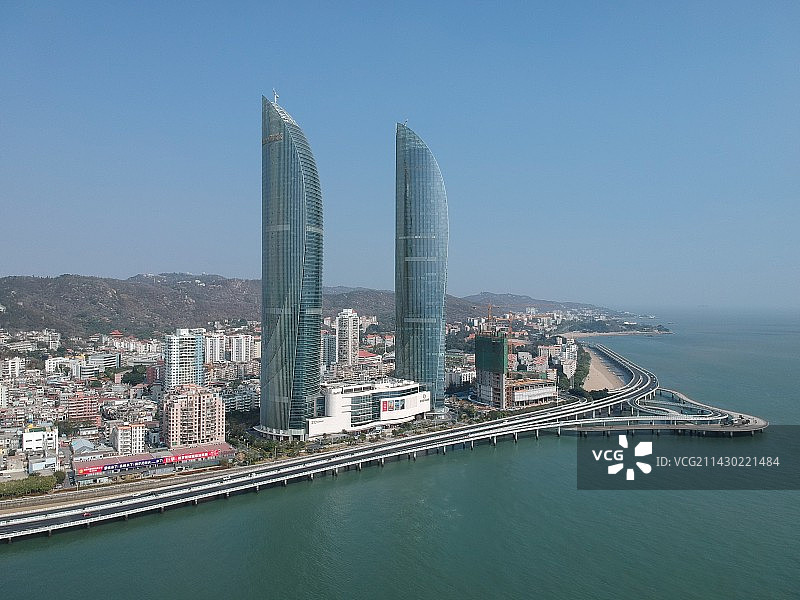 厦门世茂海峡大厦图片素材