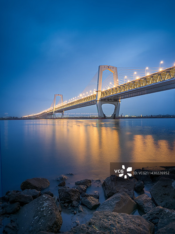 长江三桥图片素材