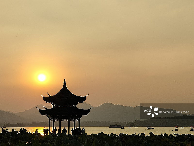 西湖图片素材