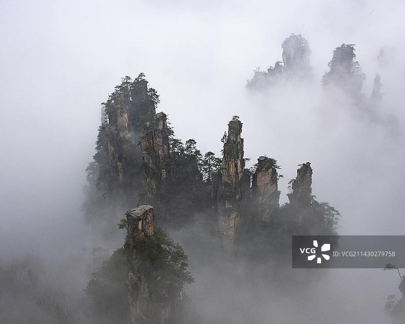 张家界武陵源图片素材