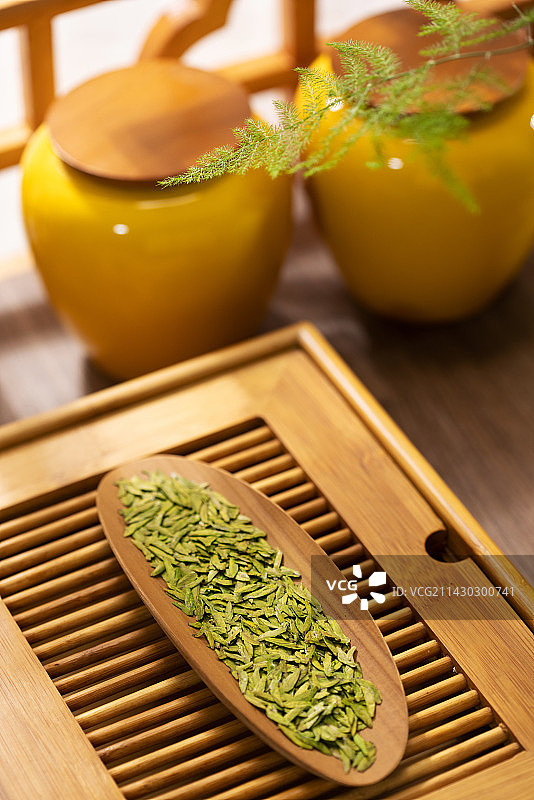 明前西湖龙井,茶叶,清新绿茶图片素材