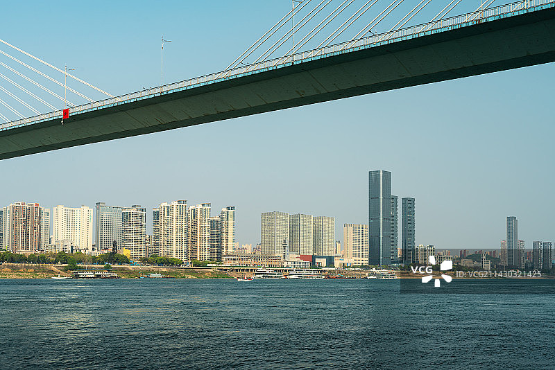 宜昌沿江城市风光图片素材