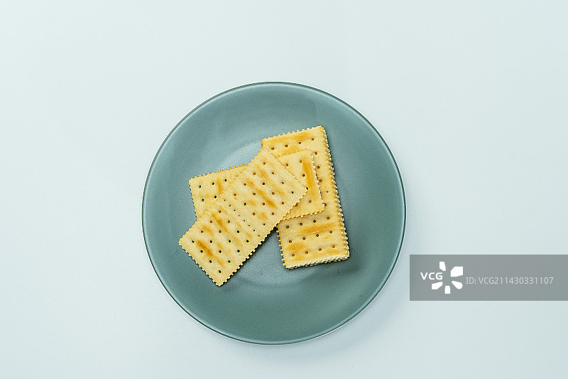 苏打饼特写图片素材