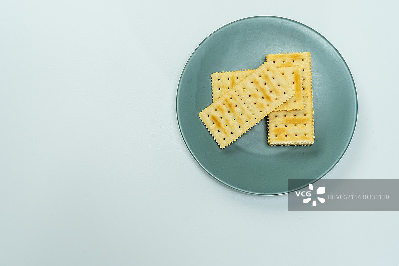 苏打饼特写图片素材