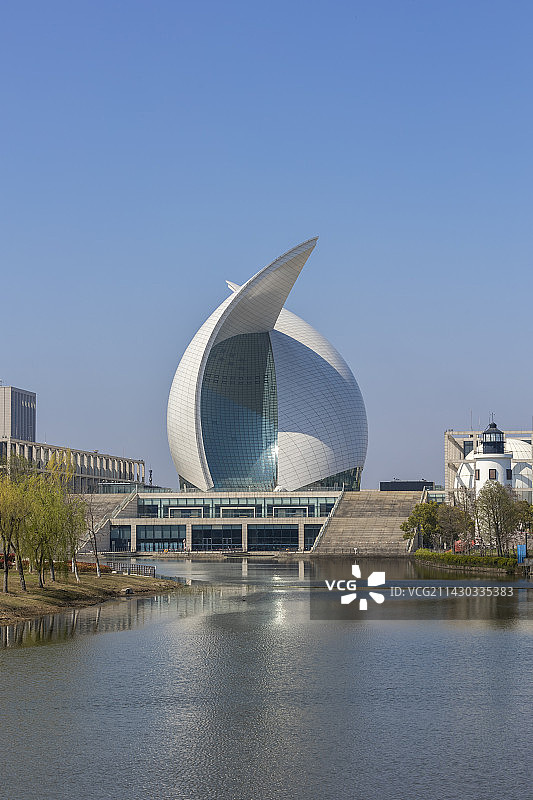 上海中国航海博物馆建筑图片素材