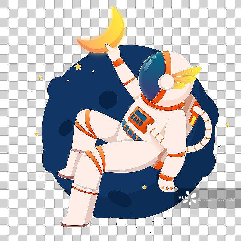 中国航天日宇航员星球星/星空背景图片素材