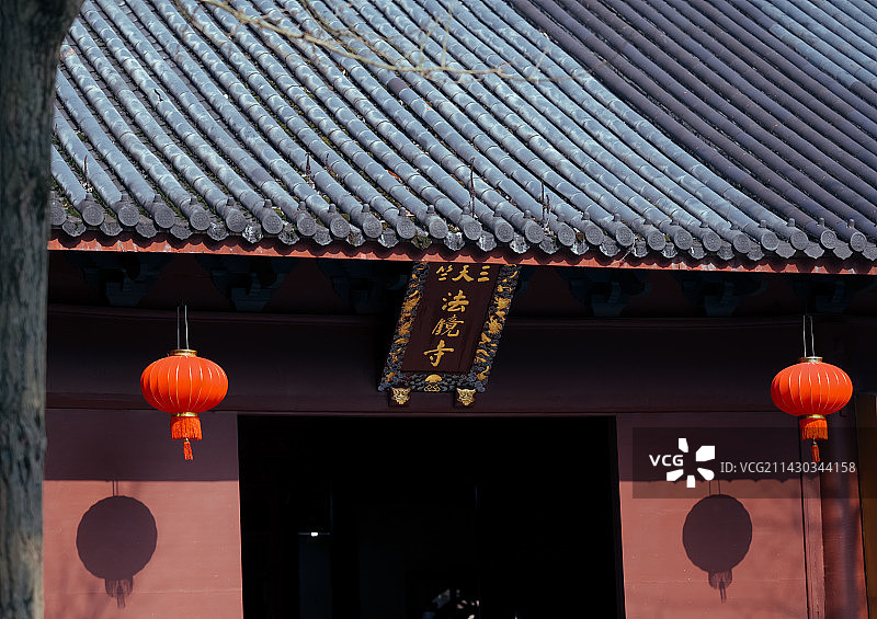 三天竺法镜寺图片素材