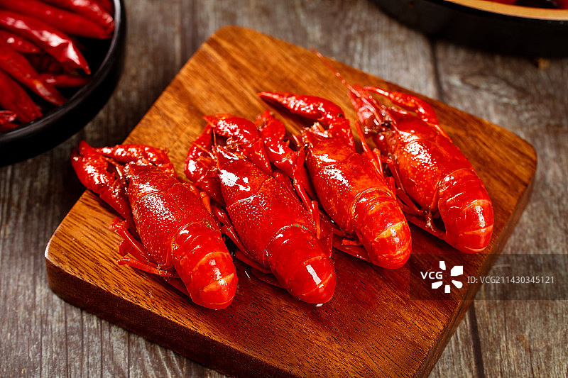 深底上的小龙虾图片素材