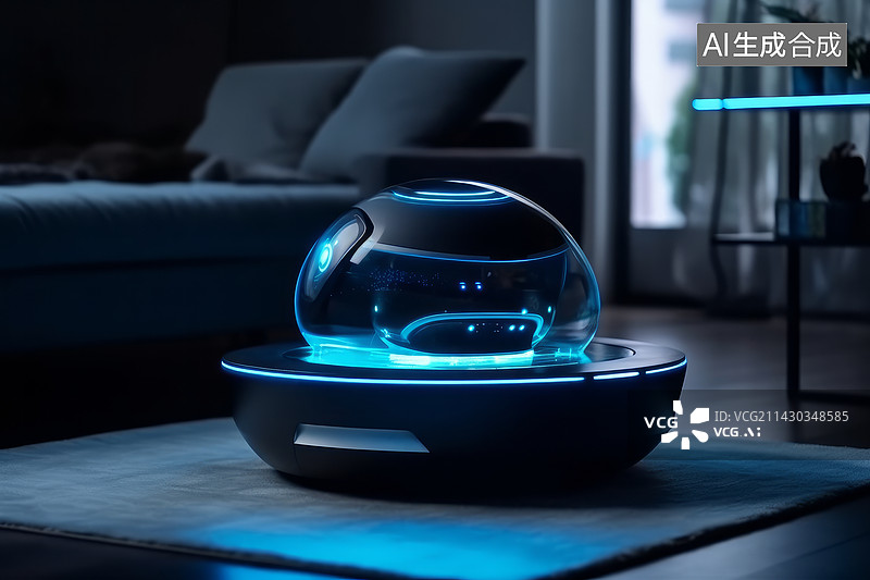 【AI数字艺术】智能化室内管理图片素材