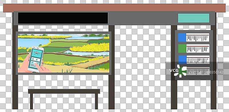 公交站图片素材