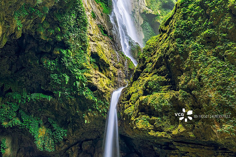 靖西通灵大峡谷图片素材