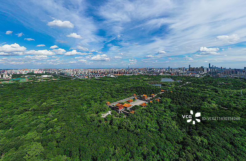 世界文化遗产北陵公园图片素材